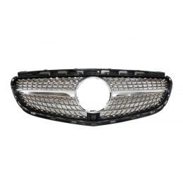 Calandre Mercedes W212 2014 Look Diamond Caméra, Mercedes