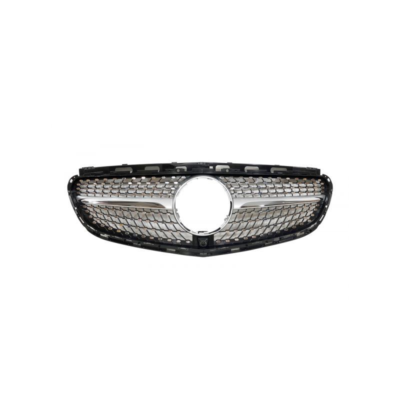 Calandre Mercedes W212 2014 Look Diamond Caméra, Mercedes Calandre Mercedes W212 2014 Look Diamond Caméra, Mercedes