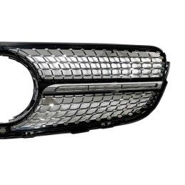 Calandre Mercedes X253 2015-2019 Diamond Full Black Caméra, Mercedes