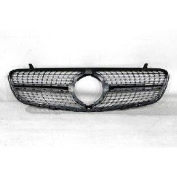 Calandre Mercedes X253 2015-2019 Diamond Full Black Caméra, Mercedes