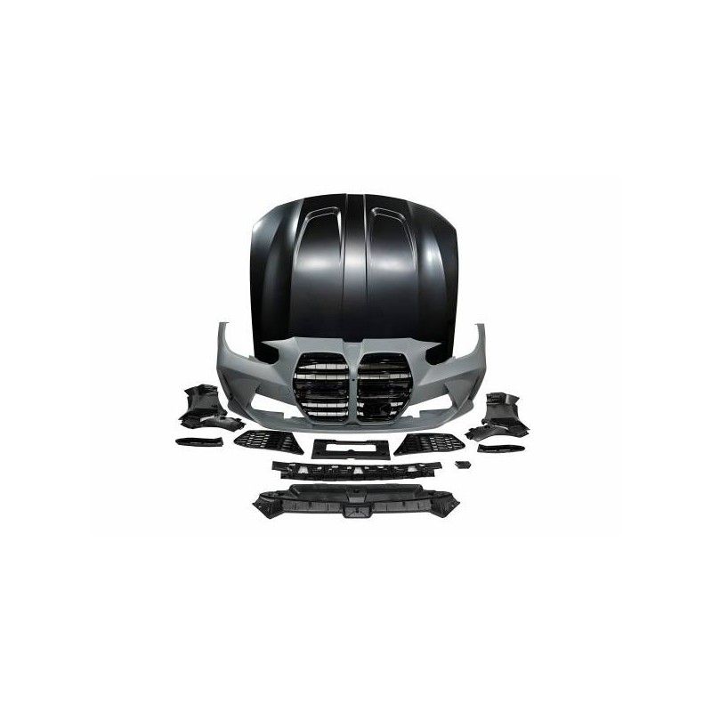 Pare-Choc Avant BMW G20 /G21 look G80 M3 Capot, Bmw Pare-Choc Avant BMW G20 /G21 look G80 M3 Capot, Bmw