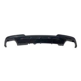 Diffuseur Arrière BMW F10/ F11 10-16 Look Performance 2 Sortie double Noir brillant, Bmw