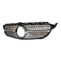 Calandre Mercedes W205 2014-2018 Look Diamond Chromed, Mercedes