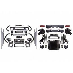 Kit De Carrosserie Mercedes W463 1989-2017 Look G63 2020, Mercedes