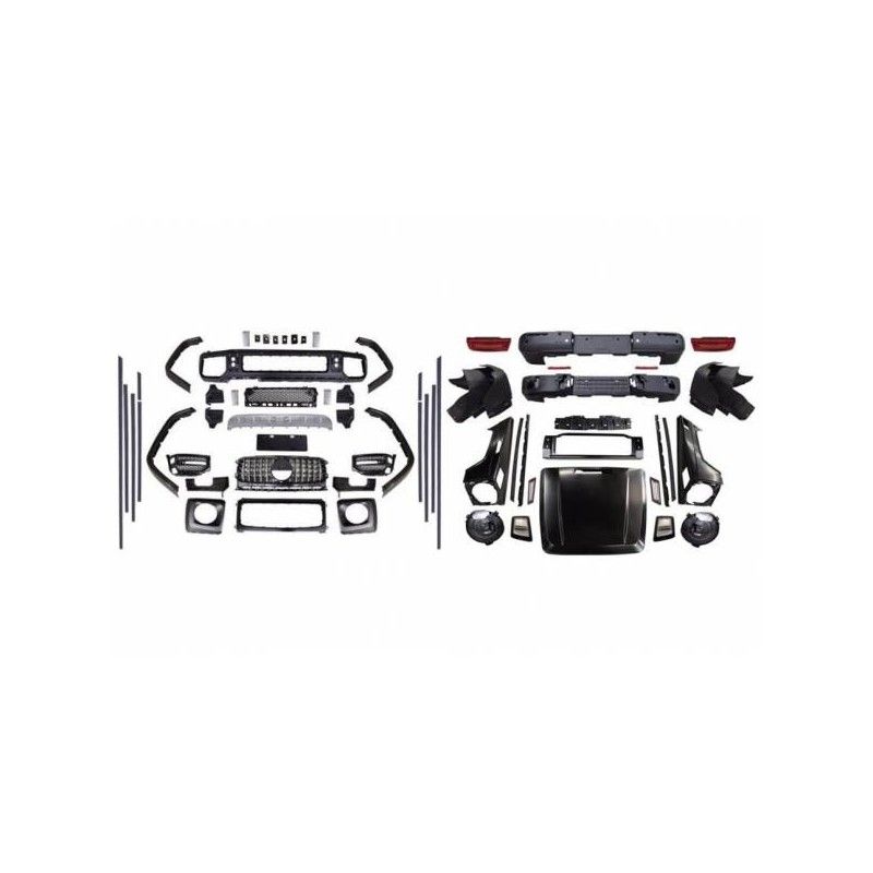 Kit De Carrosserie Mercedes W463 1989-2017 Look G63 2020, Mercedes Kit De Carrosserie Mercedes W463 1989-2017 Look G63 2020, Mercedes