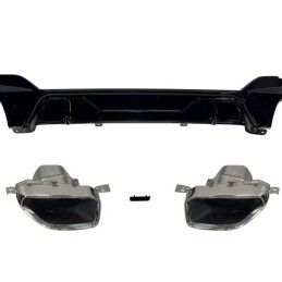 Diffuseur Arrière BMW G20 / G21 340 Look M Performance Noir brillant, Bmw