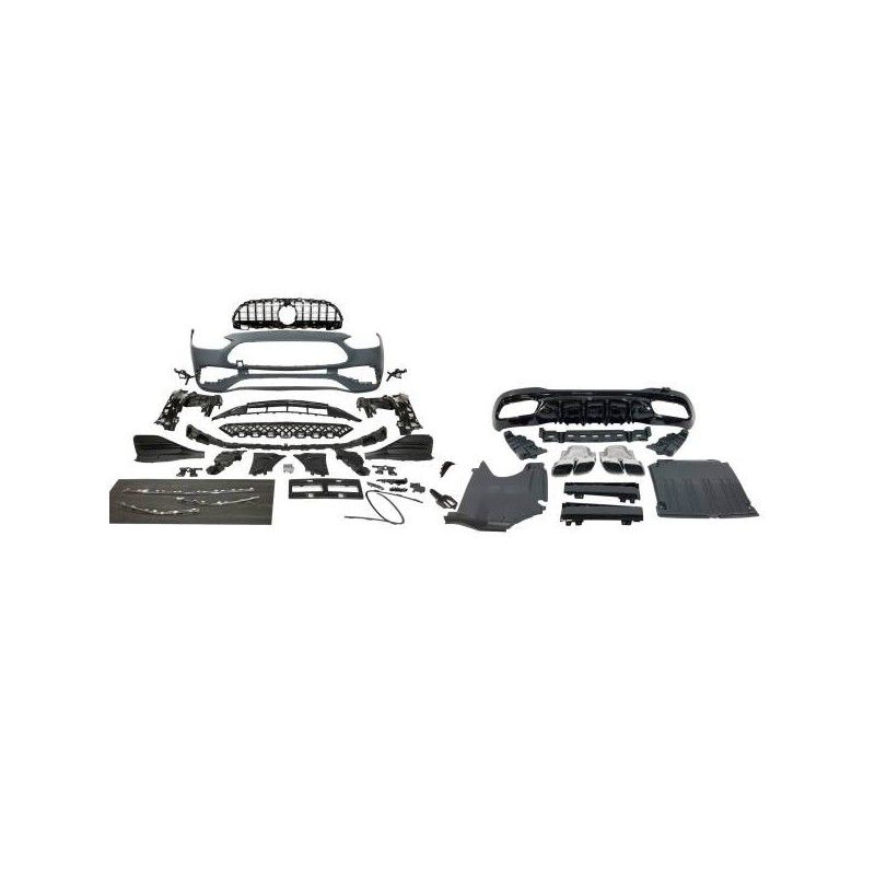 Kit De Carrosserie Mercedes W206 Sedan / SW Look AMG C63, Mercedes Kit De Carrosserie Mercedes W206 Sedan / SW Look AMG C63, Mercedes