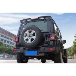 Aileron Jeep Wrangler JK Rubicon 2007-2017 Noir mat, Jeep