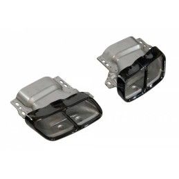 Sortie D'Échappement Mercedes W176/W117 look A45 Black, Mercedes