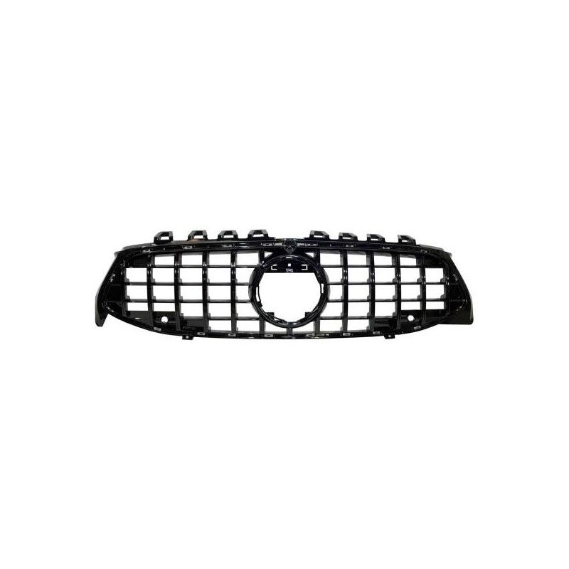 Calandre Mercedes W118 / C118 CLA Look GT Full Black Caméra, Mercedes Calandre Mercedes W118 / C118 CLA Look GT Full Black Caméra, Mercedes