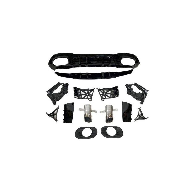 Déflecteur Arrière Mercedes V177 Look AMG A45 4 Portes, Mercedes Déflecteur Arrière Mercedes V177 Look AMG A45 4 Portes, Mercedes