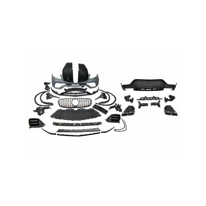 Kit De Carrosserie Mercedes X253 GLC Coupe 2016-2019 look GLC 63 2020, Mercedes Kit De Carrosserie Mercedes X253 GLC Coupe 2016-2019 look GLC 63 2020, Mercedes