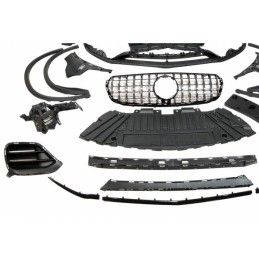 Kit De Carrosserie Mercedes X253 GLC Coupe 2016-2019 look GLC 63 2020, Mercedes