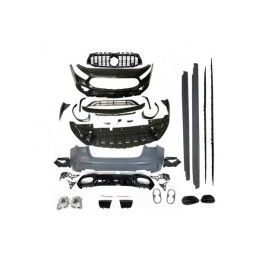 Kit De Carrosserie Mercedes V177 look A45 S Grill GT Black, Mercedes