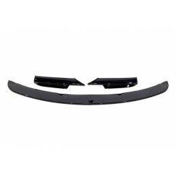 Déflecteur Avant BMW E90 / E91 2005-2008 Look M-Tech Noir brillant, Bmw
