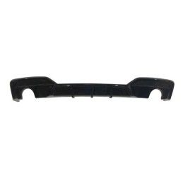 Diffuseur Arrière BMW F06 / F12 / F13 Look M Performance 2 Sorties Noir brillant, Bmw