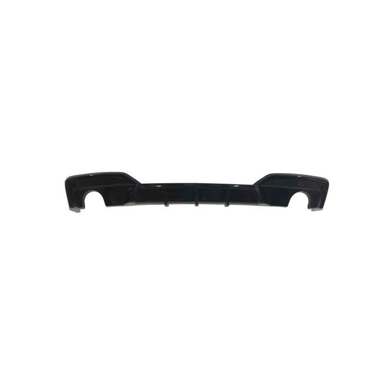 Diffuseur Arrière BMW F06 / F12 / F13 Look M Performance 2 Sorties Noir brillant, Bmw Diffuseur Arrière BMW F06 / F12 / F13 Look M Performance 2 Sorties Noir brillant, Bmw