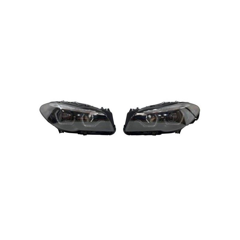 Phare Avant Lumière De Jour BMW F10 / F11 2014-2016 HID Xenon Noir Led clignotant séquentiel, Bmw Phare Avant Lumière De Jour BMW F10 / F11 2014-2016 HID Xenon Noir Led clignotant séquentiel, Bmw