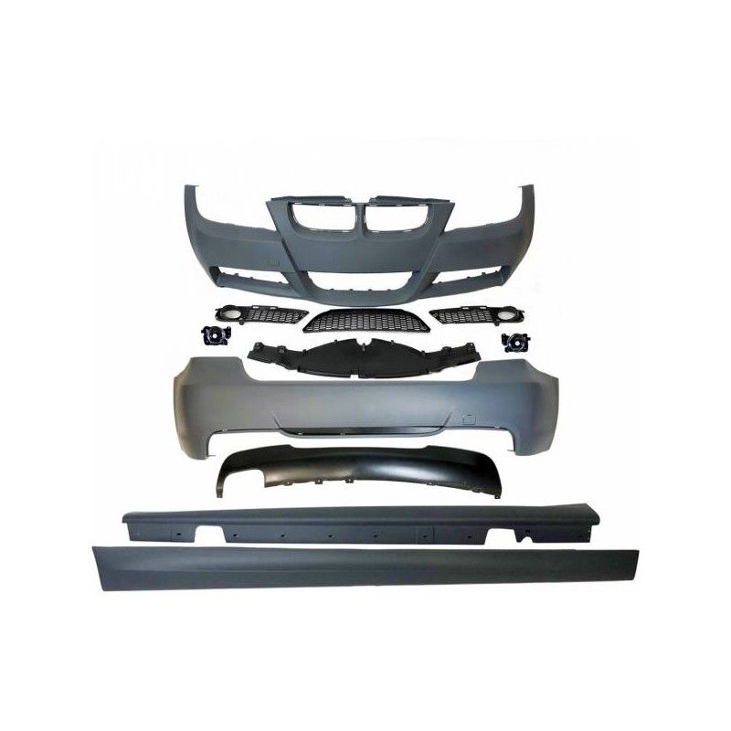 Kit De Carrosserie BMW E90 2005-2008 Look M-Tech ABS Antibrouillard, Bmw Kit De Carrosserie BMW E90 2005-2008 Look M-Tech ABS Antibrouillard, Bmw