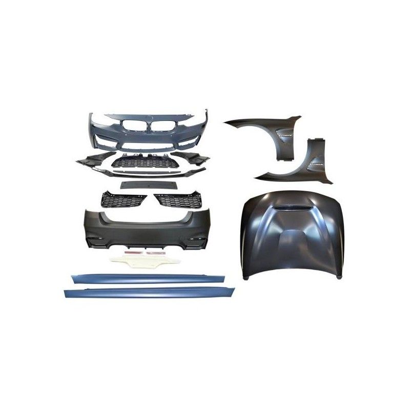 Kit De Carrosserie BMW F30 Look M4, Bmw Kit De Carrosserie BMW F30 Look M4, Bmw