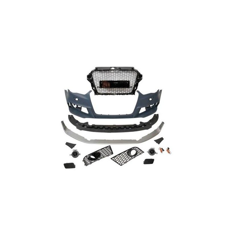Pare-Choc Avant Audi A3 V8 13-15 Sportback Look RS3, Audi Pare-Choc Avant Audi A3 V8 13-15 Sportback Look RS3, Audi