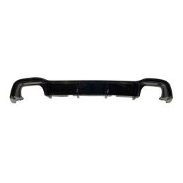 Diffuseur Arrière Volkswagen Golf 8 GTI MAX Noir brillant 2 Sortie double, Volkswagen