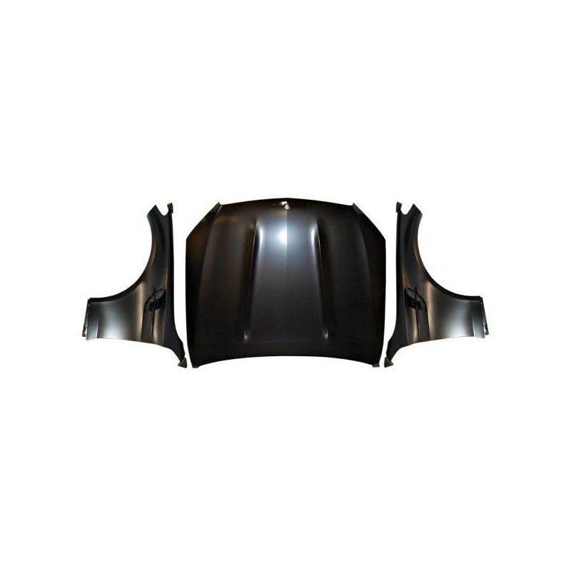 Capot Et Ailettes Mercedes W205 2014-2021 4P/COUPE/ESTATE Look GT Métal, Mercedes Capot Et Ailettes Mercedes W205 2014-2021 4P/COUPE/ESTATE Look GT Métal, Mercedes