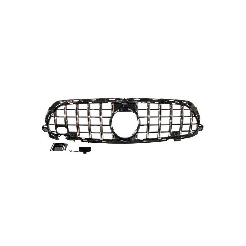 Calandre Mercedes W213 2021+/ S213 2020+/ C238 2020+ Look GT Park Sensor, Mercedes Calandre Mercedes W213 2021+/ S213 2020+/ C238 2020+ Look GT Park Sensor, Mercedes