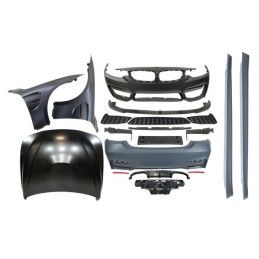 Kit De Carrosserie BMW F36 Look M4 Ailettes Capot, Bmw