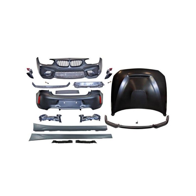 Kit De Carrosserie BMW F20 LCI 15-19 look M2, Bmw Kit De Carrosserie BMW F20 LCI 15-19 look M2, Bmw