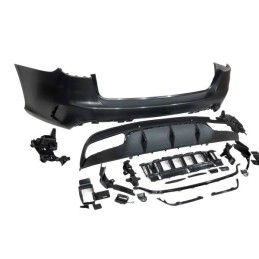 Pare-Choc Arrière Mercedes W205 SW Look C63, Mercedes