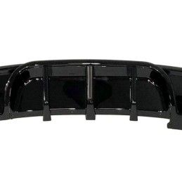 Diffuseur Arrière BMW E82 / E88 look M Performance Noir brillant Feu stop à led, Bmw
