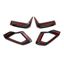 Splitters Avant BMW G05 X5 / G18 LCI Noir brillant, Bmw