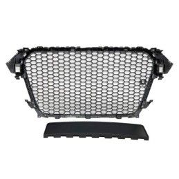 Calandre Audi A4 2013-2016 Look RS Black chromed, Audi