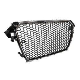 Calandre Audi A4 2013-2016 Look RS Black chromed, Audi