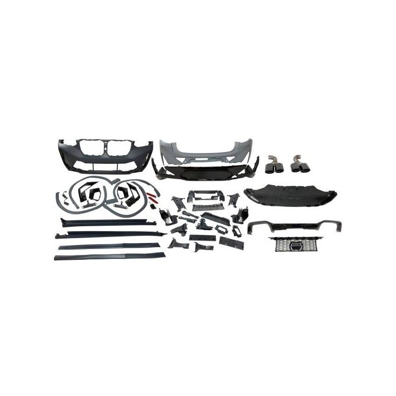 Kit De Carrosserie BMW X4 G02 LCI Look X4M, Bmw Kit De Carrosserie BMW X4 G02 LCI Look X4M, Bmw