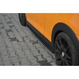 SET DES DIFFUSEUR DES BAS DE CAISSE MINI COOPER S MK3 AVANT FACELIFT 3-DOOR (F56) Noir Brillant