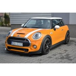 SET DES DIFFUSEUR DES BAS DE CAISSE MINI COOPER S MK3 AVANT FACELIFT 3-DOOR (F56) Noir Brillant