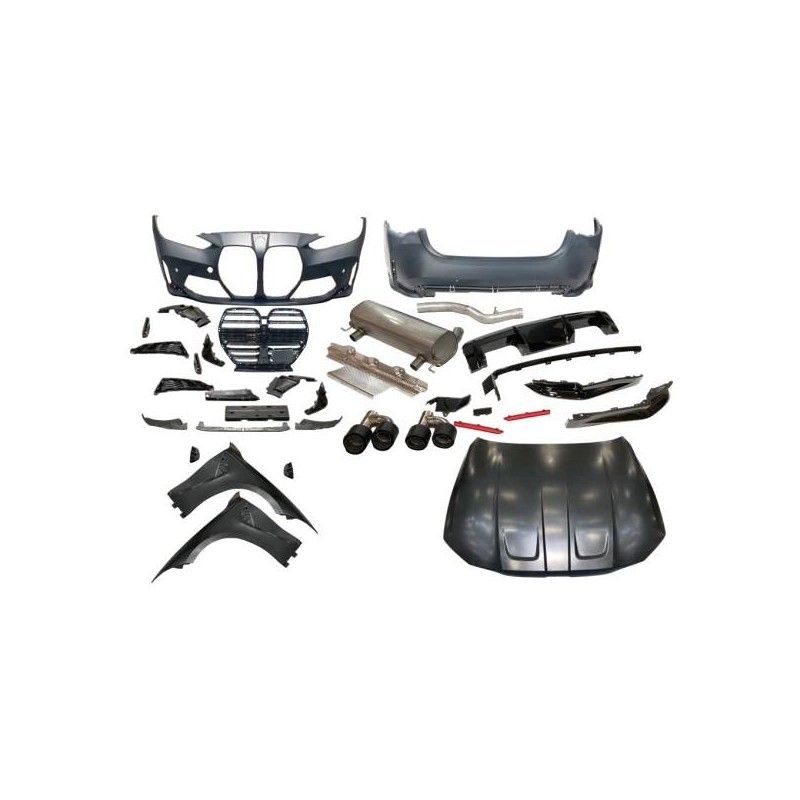 Kit De Carrosserie BMW G22 / G23 Look M4, Bmw Kit De Carrosserie BMW G22 / G23 Look M4, Bmw
