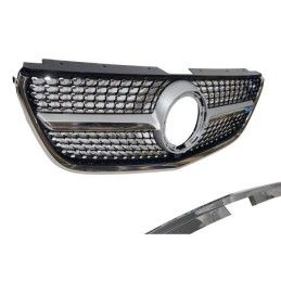 Calandre Mercedes Vito W447 2022+ Look Diamond, Mercedes
