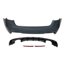 Pare-Choc Arrière BMW F31 Look M Performance 2 Sortie double, Bmw