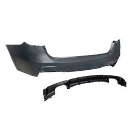 Pare-Choc Arrière BMW F31 Look M Performance 2 Sortie double, Bmw