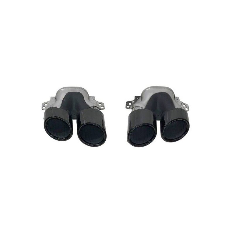 Sortie D'Échappement Mercedes W177 / V177 Black Look A45, Mercedes Sortie D'Échappement Mercedes W177 / V177 Black Look A45, Mercedes