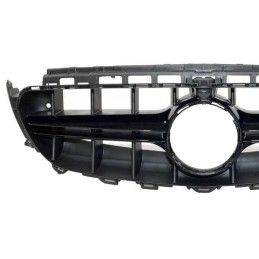 Calandre Mercedes W213 4 portes 16-19 Look AMG E63 Caméra Black, Mercedes