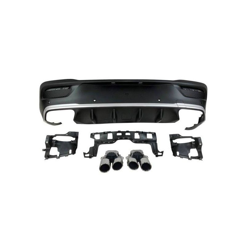 Déflecteur Arrière Mercedes C167 GLE 2020 Tuyères Look E53, Mercedes Déflecteur Arrière Mercedes C167 GLE 2020 Tuyères Look E53, Mercedes