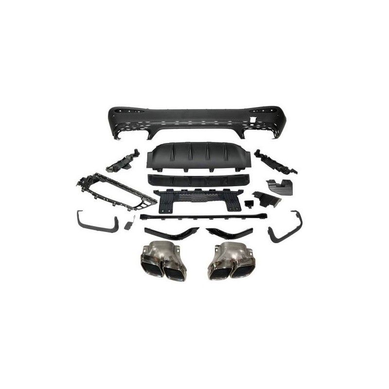 Diffuseur Arrière Mercedes GLC X254 2023+, Mercedes Diffuseur Arrière Mercedes GLC X254 2023+, Mercedes