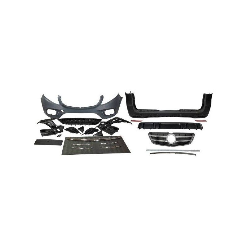 Kit De Carrosserie Mercedes Vito W447 2016-2020 Look AMG, Mercedes Kit De Carrosserie Mercedes Vito W447 2016-2020 Look AMG, Mercedes
