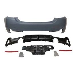Pare-Chocs Arièrre BMW F32 / F33 / F36 Look M Performance 2 sorties simples, Bmw