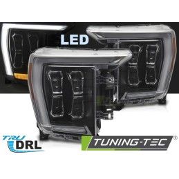 LED HEADLIGHTS BLACK DRL...