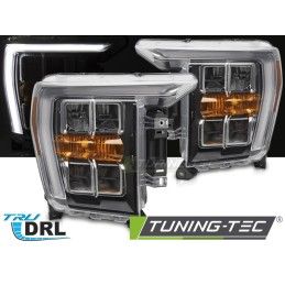 HEADLIGHTS BLACK DRL fits...